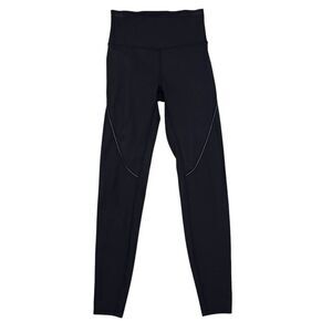 Athleta Cold Front Hybrid Leggings Women's 2XS Black‎ Tight Fit Yoga Gym Stretch